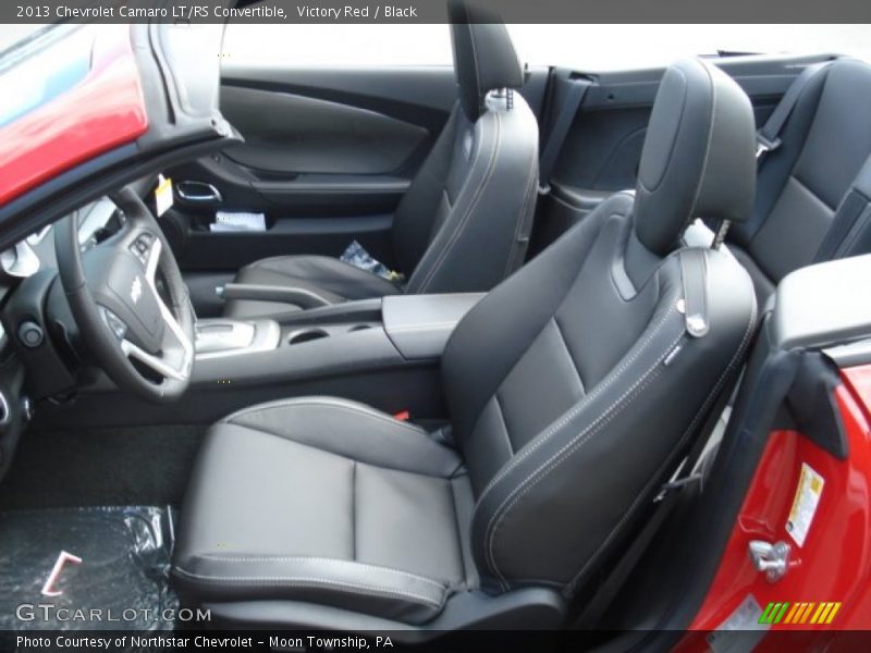 Front Seat of 2013 Camaro LT/RS Convertible