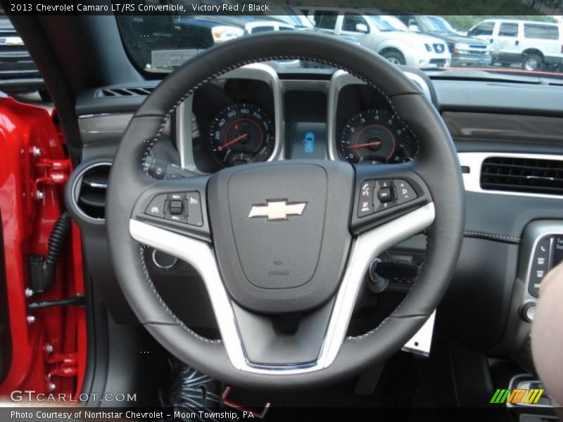 Victory Red / Black 2013 Chevrolet Camaro LT/RS Convertible