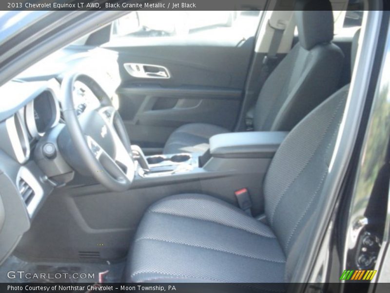 Black Granite Metallic / Jet Black 2013 Chevrolet Equinox LT AWD