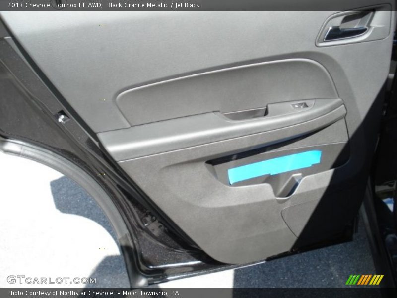 Black Granite Metallic / Jet Black 2013 Chevrolet Equinox LT AWD