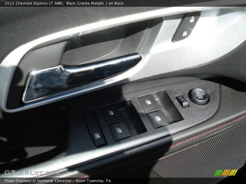 Black Granite Metallic / Jet Black 2013 Chevrolet Equinox LT AWD