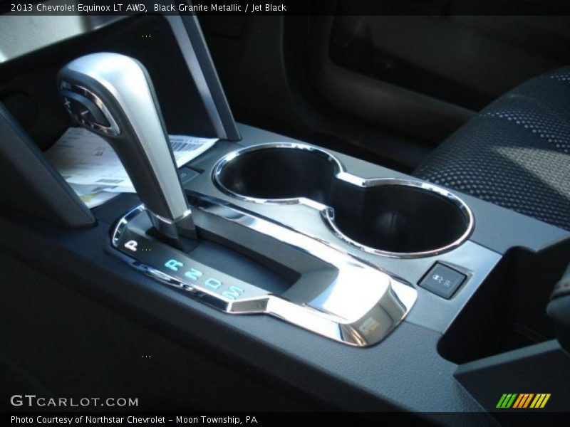 Black Granite Metallic / Jet Black 2013 Chevrolet Equinox LT AWD
