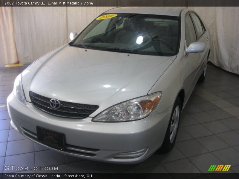 Lunar Mist Metallic / Stone 2002 Toyota Camry LE