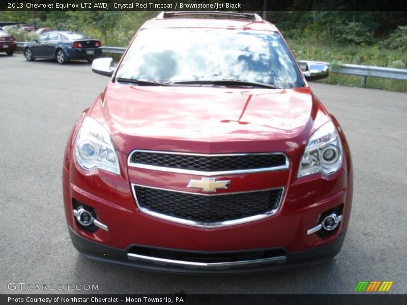 Crystal Red Tintcoat / Brownstone/Jet Black 2013 Chevrolet Equinox LTZ AWD