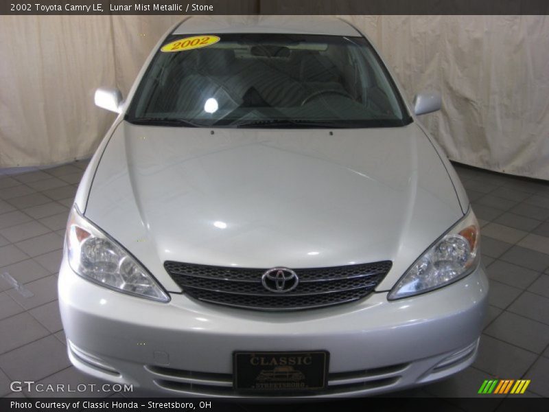 Lunar Mist Metallic / Stone 2002 Toyota Camry LE