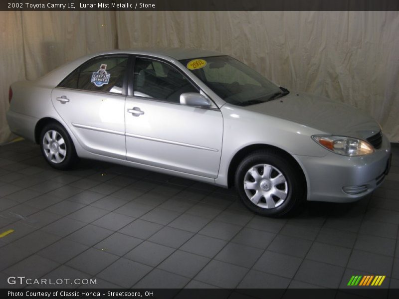 Lunar Mist Metallic / Stone 2002 Toyota Camry LE