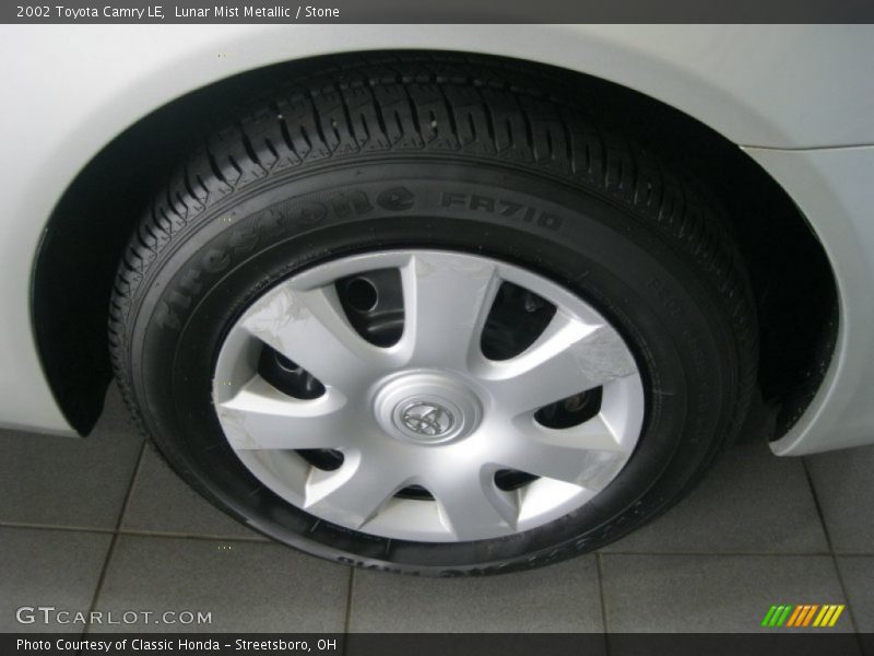 Lunar Mist Metallic / Stone 2002 Toyota Camry LE