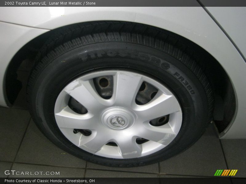 Lunar Mist Metallic / Stone 2002 Toyota Camry LE