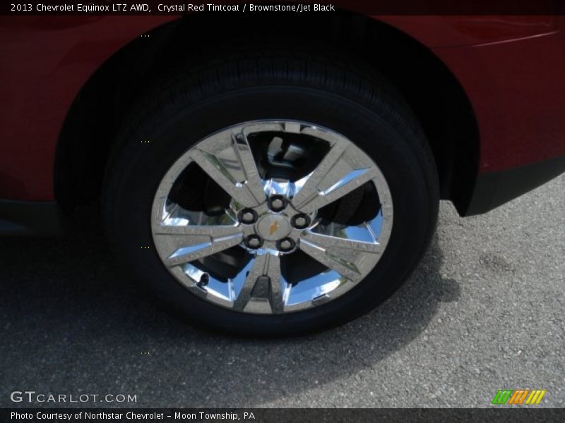 Crystal Red Tintcoat / Brownstone/Jet Black 2013 Chevrolet Equinox LTZ AWD