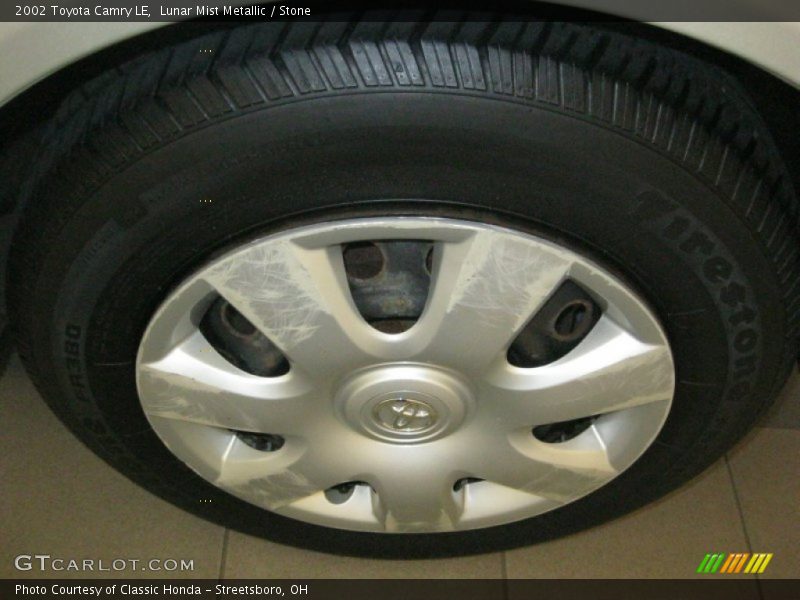 Lunar Mist Metallic / Stone 2002 Toyota Camry LE