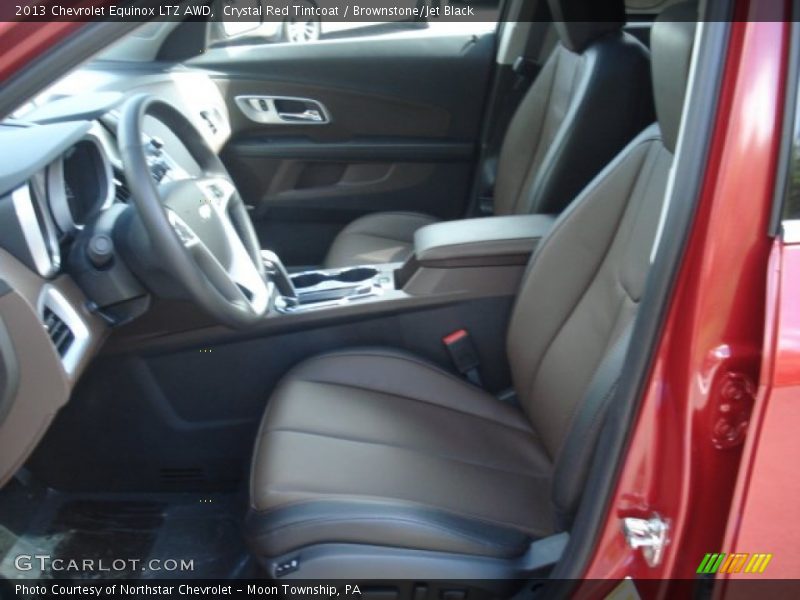 Crystal Red Tintcoat / Brownstone/Jet Black 2013 Chevrolet Equinox LTZ AWD