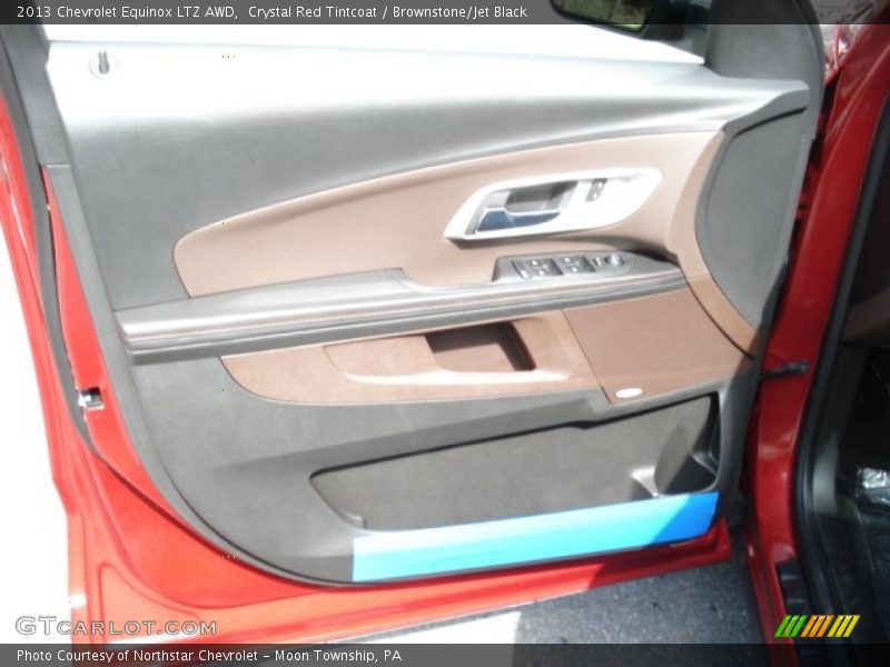 Crystal Red Tintcoat / Brownstone/Jet Black 2013 Chevrolet Equinox LTZ AWD
