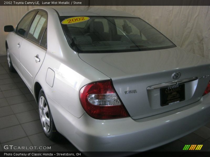 Lunar Mist Metallic / Stone 2002 Toyota Camry LE