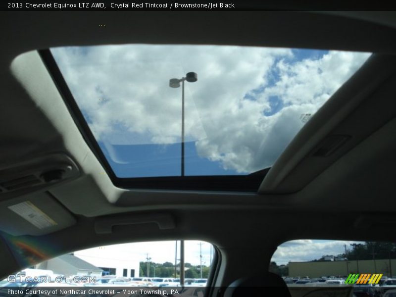 Crystal Red Tintcoat / Brownstone/Jet Black 2013 Chevrolet Equinox LTZ AWD