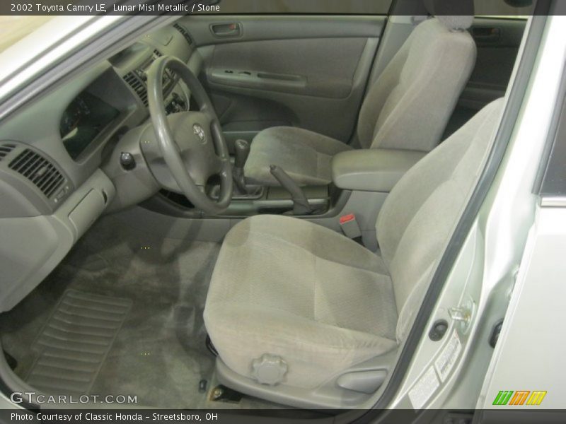 Lunar Mist Metallic / Stone 2002 Toyota Camry LE