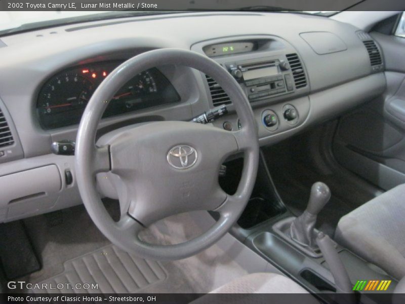 Lunar Mist Metallic / Stone 2002 Toyota Camry LE