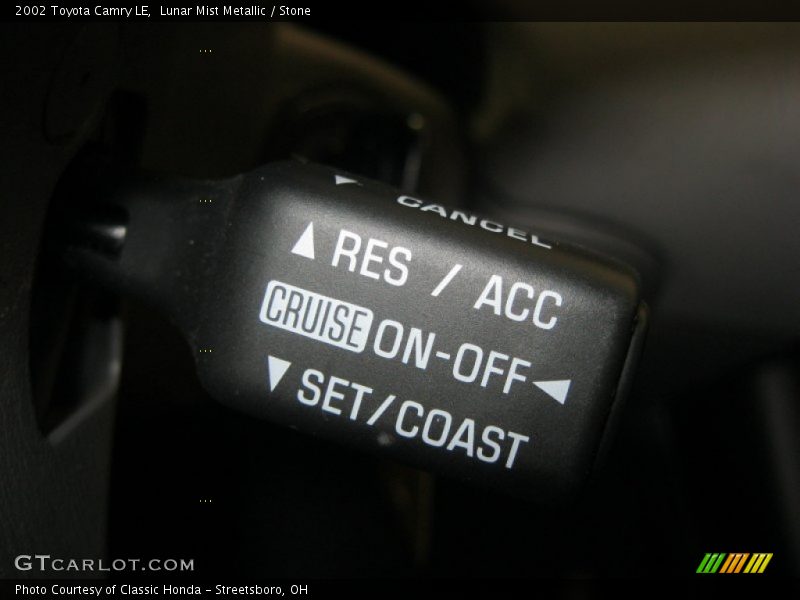 Lunar Mist Metallic / Stone 2002 Toyota Camry LE