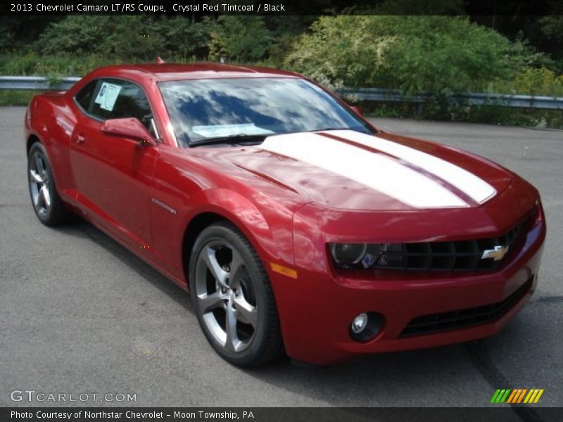 Crystal Red Tintcoat / Black 2013 Chevrolet Camaro LT/RS Coupe