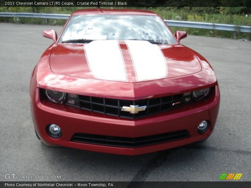 Crystal Red Tintcoat / Black 2013 Chevrolet Camaro LT/RS Coupe