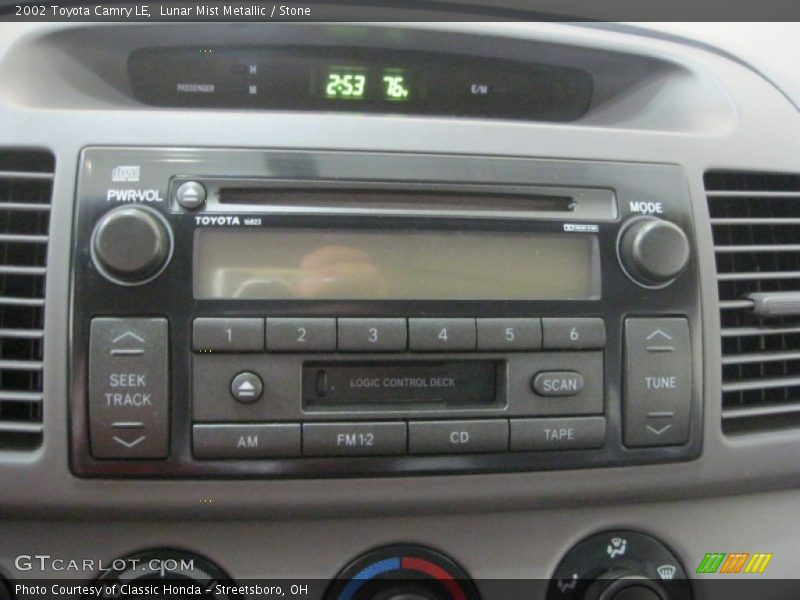 Lunar Mist Metallic / Stone 2002 Toyota Camry LE