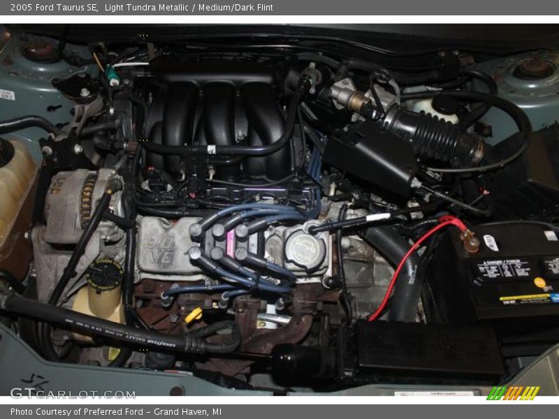 Light Tundra Metallic / Medium/Dark Flint 2005 Ford Taurus SE