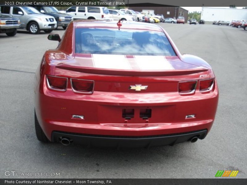 Crystal Red Tintcoat / Black 2013 Chevrolet Camaro LT/RS Coupe