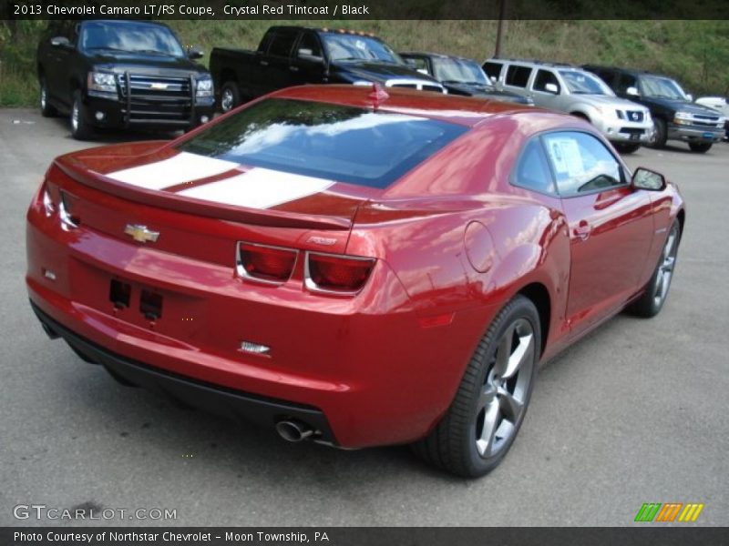 Crystal Red Tintcoat / Black 2013 Chevrolet Camaro LT/RS Coupe