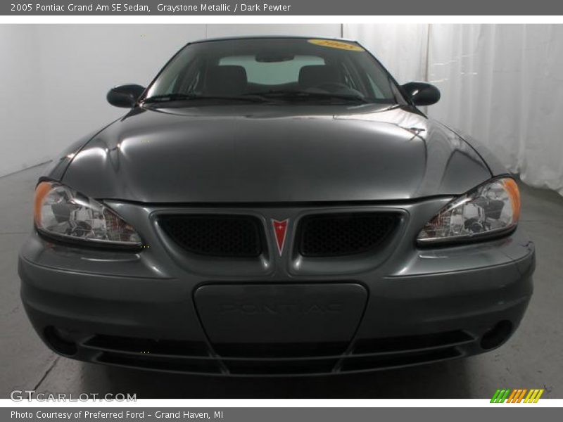 Graystone Metallic / Dark Pewter 2005 Pontiac Grand Am SE Sedan