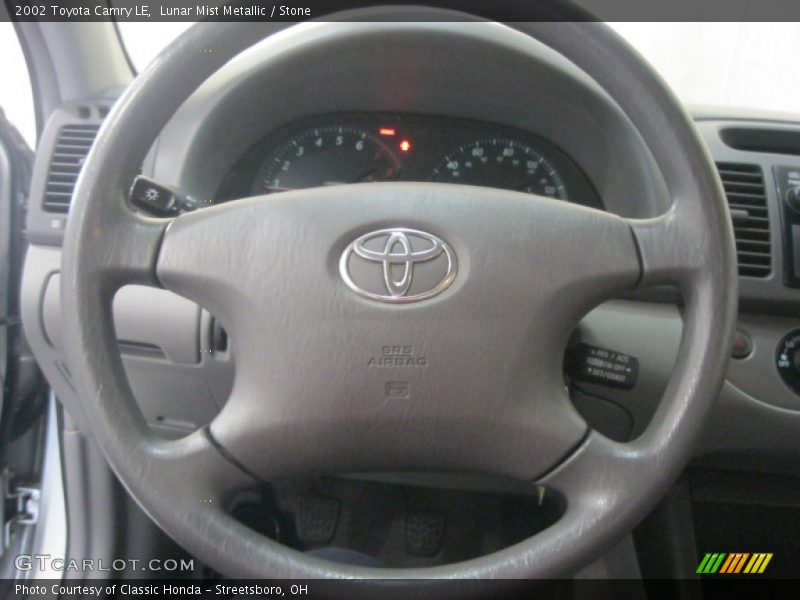 Lunar Mist Metallic / Stone 2002 Toyota Camry LE