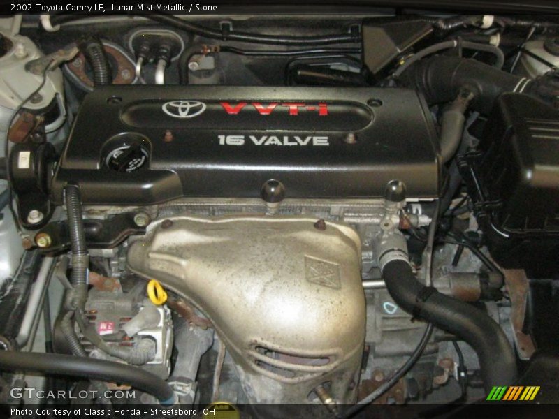Lunar Mist Metallic / Stone 2002 Toyota Camry LE
