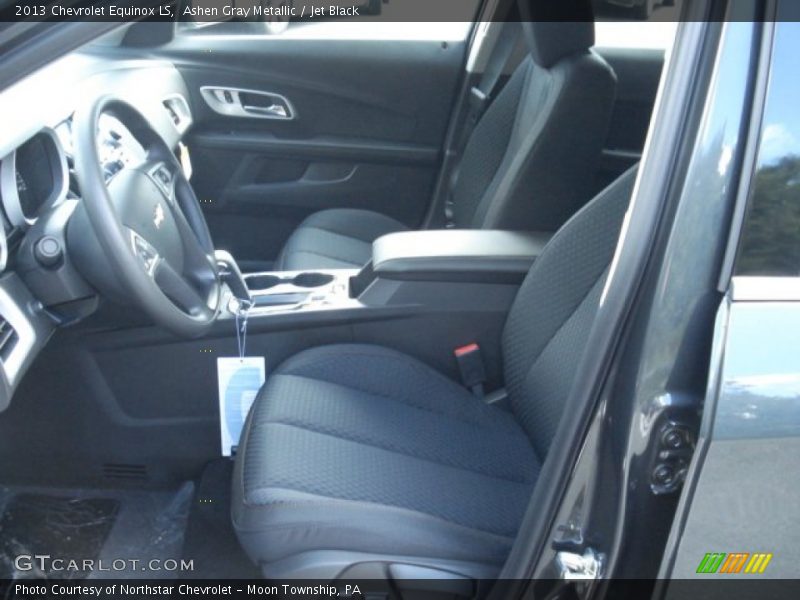 Ashen Gray Metallic / Jet Black 2013 Chevrolet Equinox LS