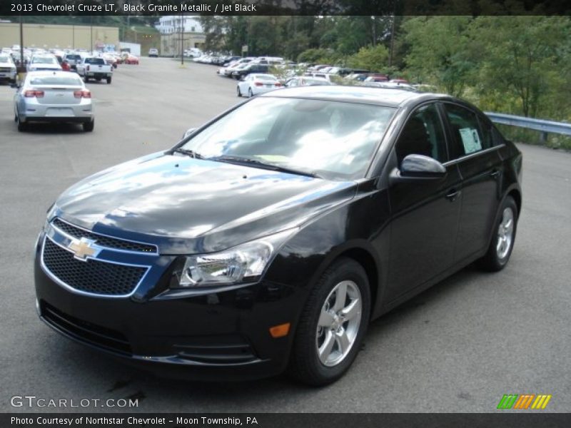 Black Granite Metallic / Jet Black 2013 Chevrolet Cruze LT