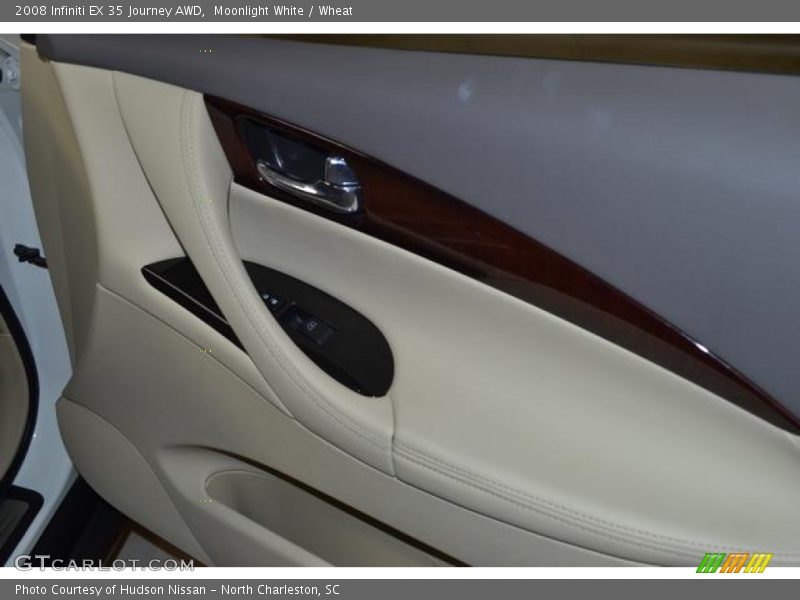 Moonlight White / Wheat 2008 Infiniti EX 35 Journey AWD
