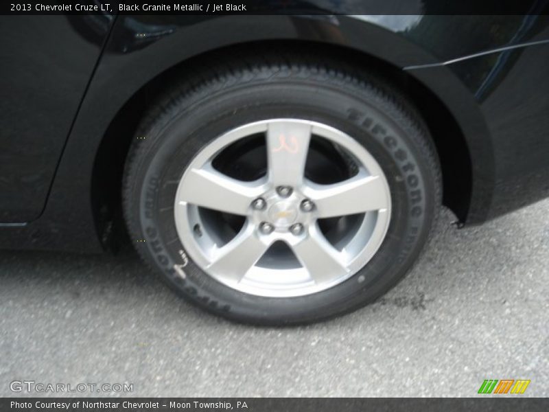 Black Granite Metallic / Jet Black 2013 Chevrolet Cruze LT