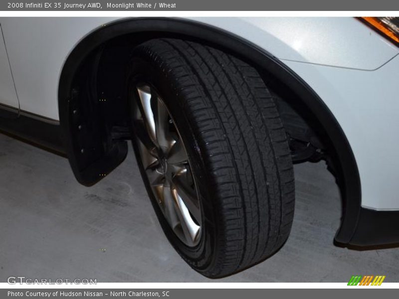 Moonlight White / Wheat 2008 Infiniti EX 35 Journey AWD