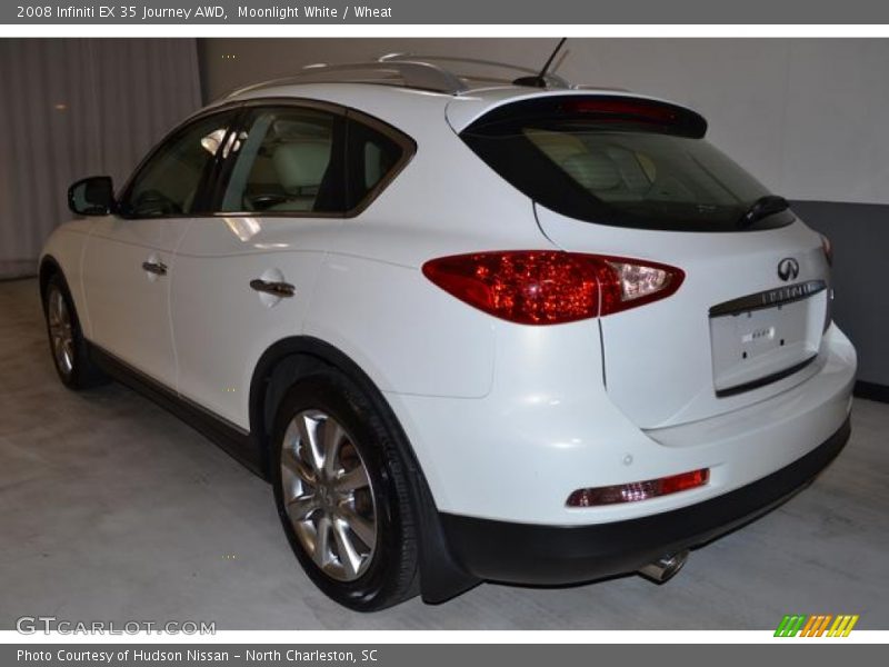 Moonlight White / Wheat 2008 Infiniti EX 35 Journey AWD