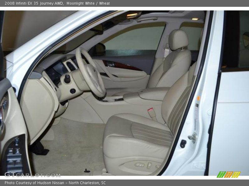Moonlight White / Wheat 2008 Infiniti EX 35 Journey AWD