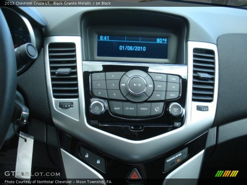 Black Granite Metallic / Jet Black 2013 Chevrolet Cruze LT