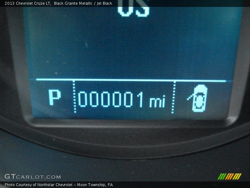 Black Granite Metallic / Jet Black 2013 Chevrolet Cruze LT