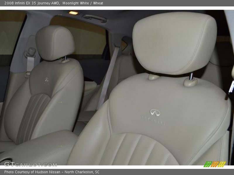 Moonlight White / Wheat 2008 Infiniti EX 35 Journey AWD