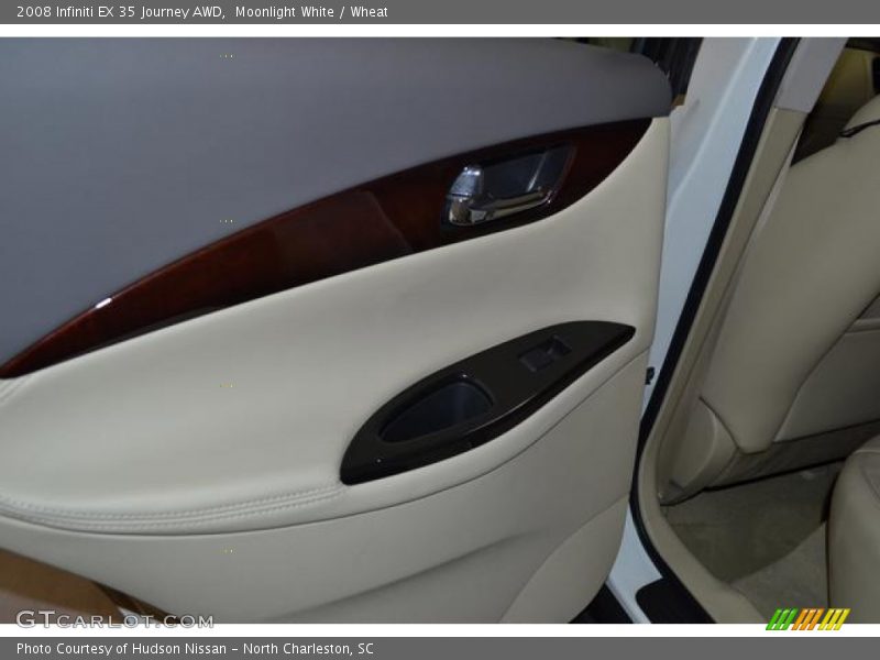 Moonlight White / Wheat 2008 Infiniti EX 35 Journey AWD