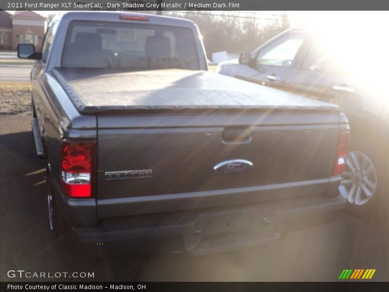 Dark Shadow Grey Metallic / Medium Dark Flint 2011 Ford Ranger XLT SuperCab