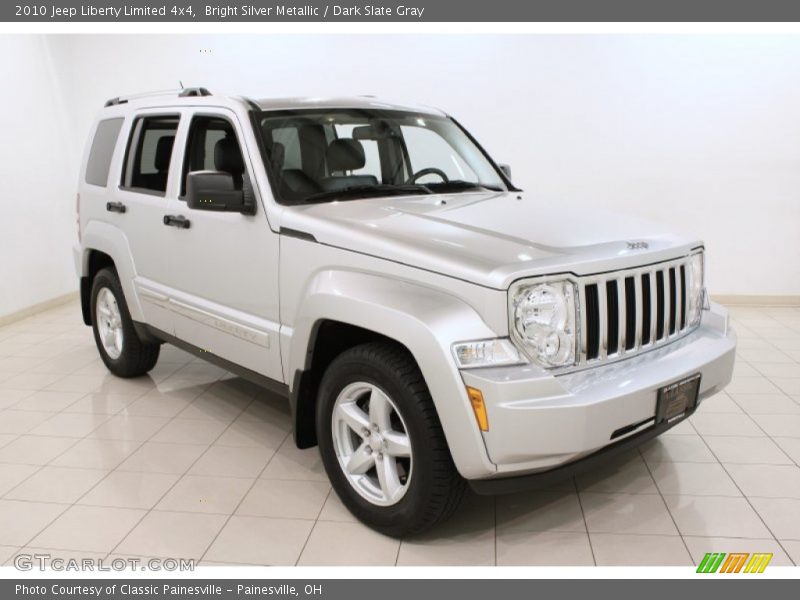 Bright Silver Metallic / Dark Slate Gray 2010 Jeep Liberty Limited 4x4