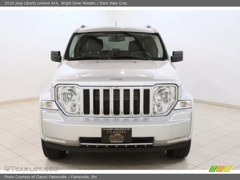 Bright Silver Metallic / Dark Slate Gray 2010 Jeep Liberty Limited 4x4