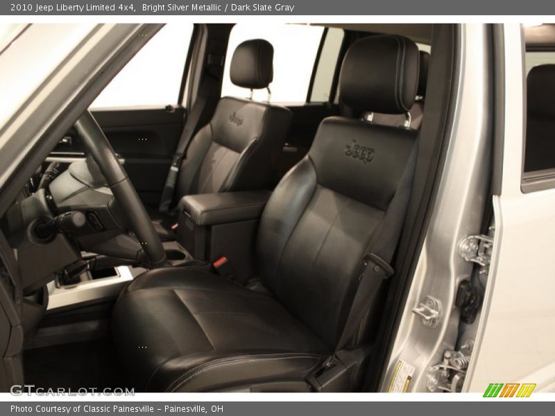 Bright Silver Metallic / Dark Slate Gray 2010 Jeep Liberty Limited 4x4