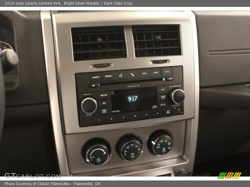 Bright Silver Metallic / Dark Slate Gray 2010 Jeep Liberty Limited 4x4