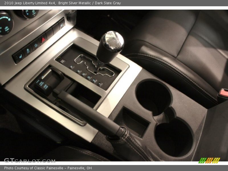 Bright Silver Metallic / Dark Slate Gray 2010 Jeep Liberty Limited 4x4