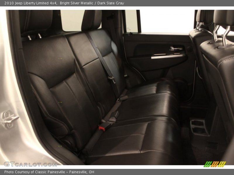 Bright Silver Metallic / Dark Slate Gray 2010 Jeep Liberty Limited 4x4