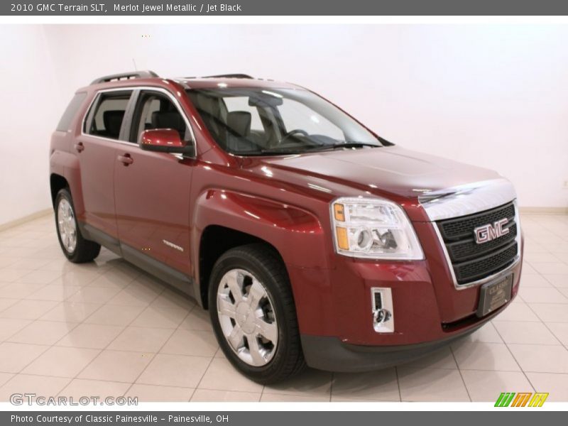 Merlot Jewel Metallic / Jet Black 2010 GMC Terrain SLT