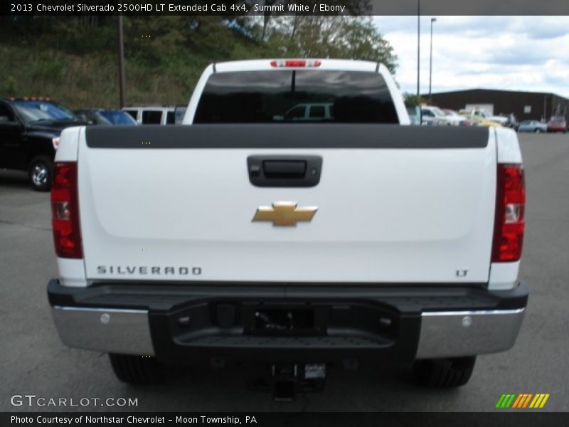 Summit White / Ebony 2013 Chevrolet Silverado 2500HD LT Extended Cab 4x4